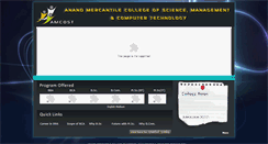 Desktop Screenshot of amcost.edu.in
